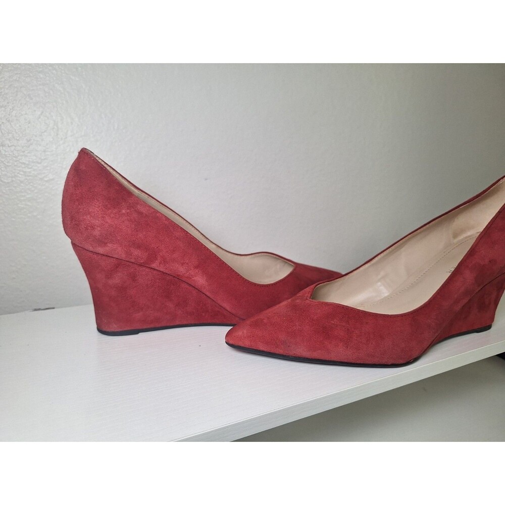 Marc Fisher Women's Red MFCALEA Heels Shoes Sz 9.5M - Picture 3 of 10